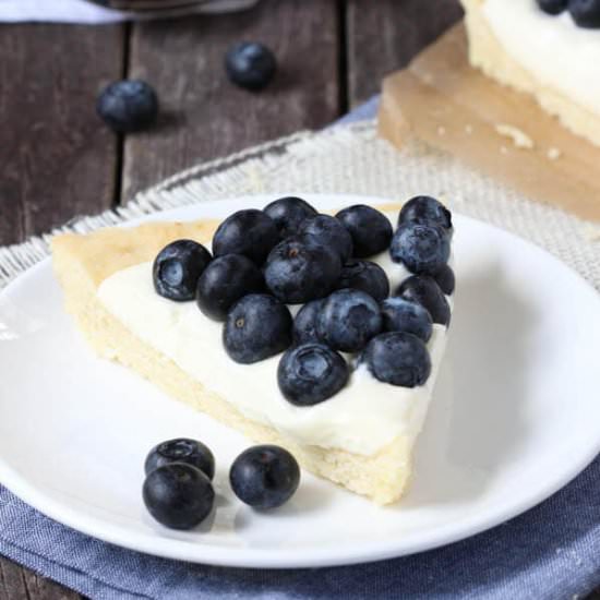 Blueberry Mascarpone Tart - Recipe photo by sweetbasil