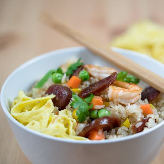 Mom's Vietnamese Fried Rice - Recipe photo by wanderingchopstick