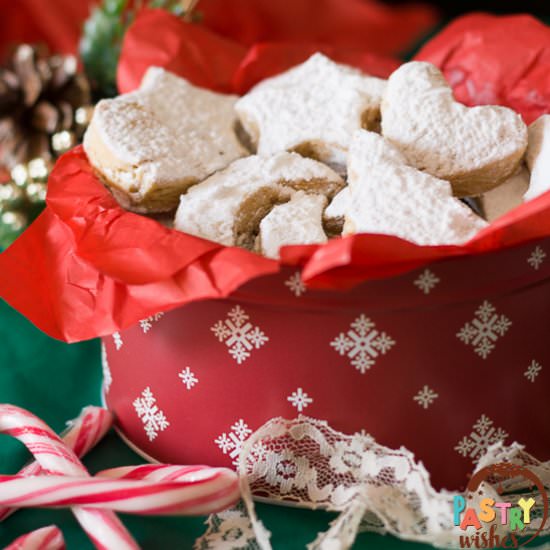 KOURABIEDES – Greek Butter Cookies - Recipe photo by PastryWishes
