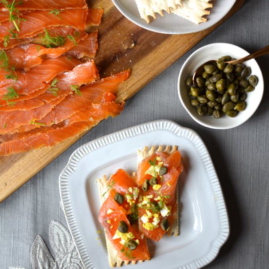 Citrus marinated salmon - Recipe photo by mama ia blog