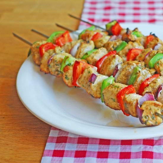 Easy Chicken Kebab Recipe - Recipe photo by aducksoven