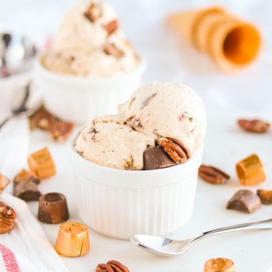Turtle Ice Cream - Recipe photo by A baJillian Recipes