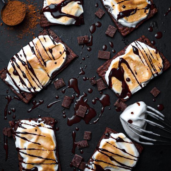 Vegan Hot Cocoa Pop Tarts - Recipe photo by Liv Vegan Strong