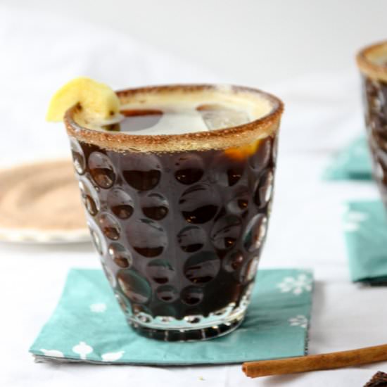Ginger Snap Cocktail - Recipe photo by the food blog