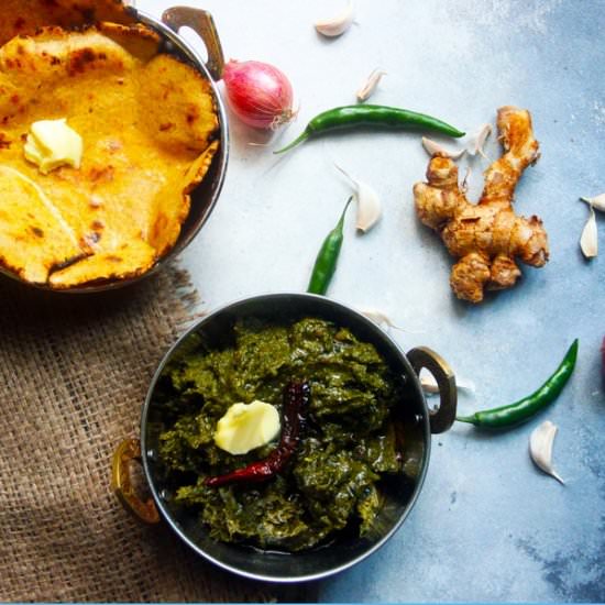 Sarson ka Saag - Recipe photo by Salonyscookbook
