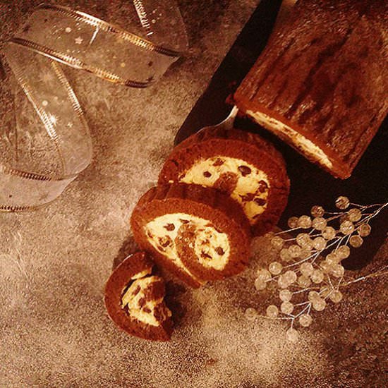 Festive Cannoli Cake Roll - Recipe photo by 2pots2cook