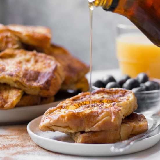 challah french toast - Recipe photo by simplegraytshirt