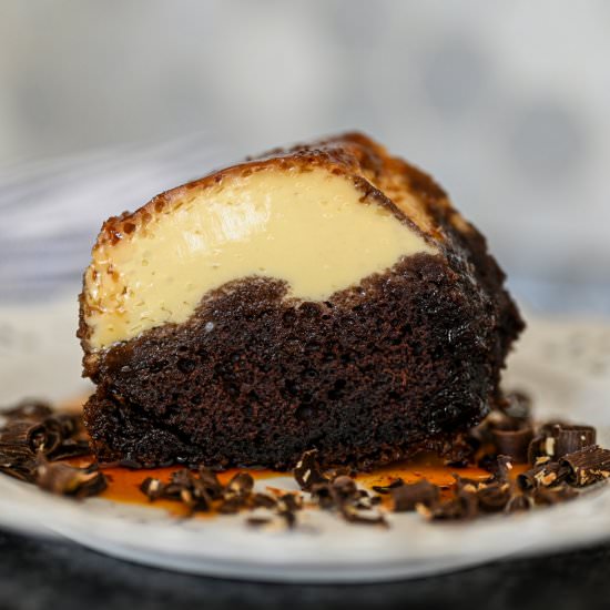 ChocoFlan - Recipe photo by SimplyLebanese