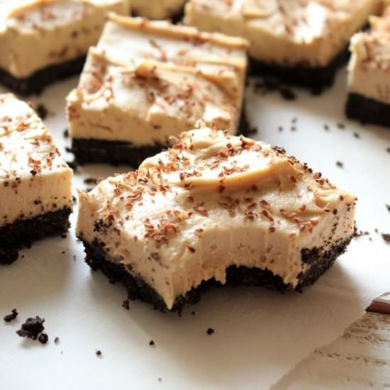 Peanut Butter Cheesecake Bars - Recipe photo by waystomyheart