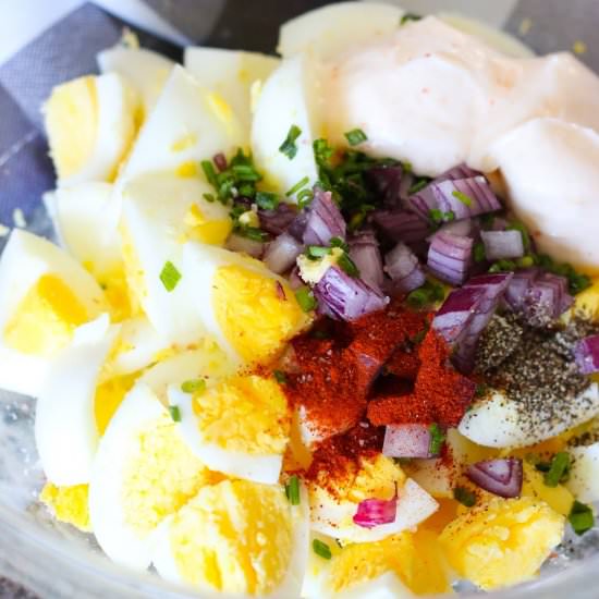 The Best Egg Salad - Recipe photo by paigeflamm