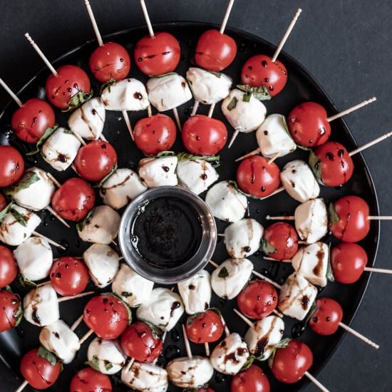 Caprese Salad Appetizer - Recipe photo by Cherished Bliss