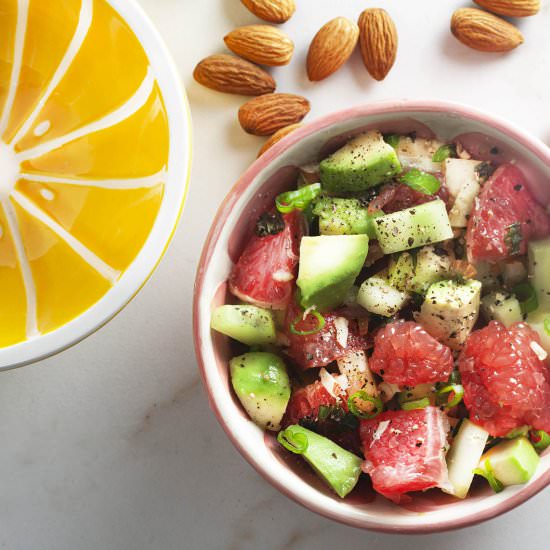 Grapefruit avocado salad - Recipe photo by simple artistic cooking