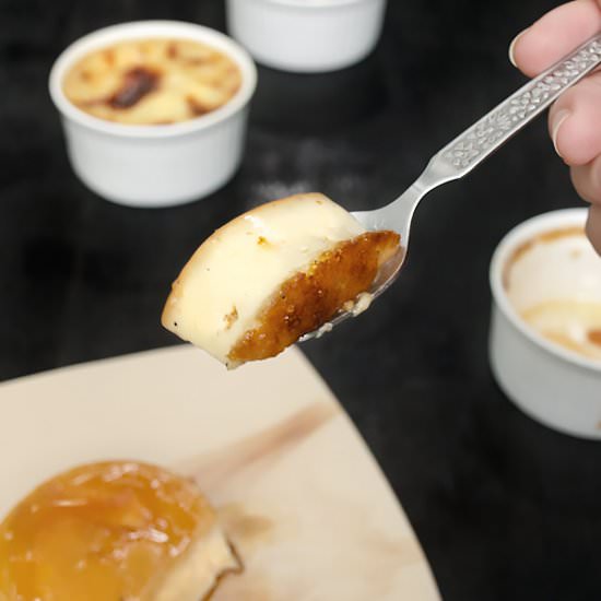 Vanilla Flan - Recipe photo by MasalaHerb