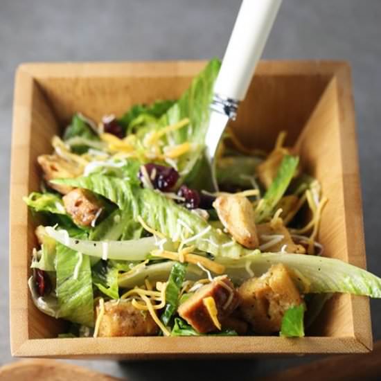 Easy Baby Romaine Lettuce Salad - Recipe photo by FoodFlavorz