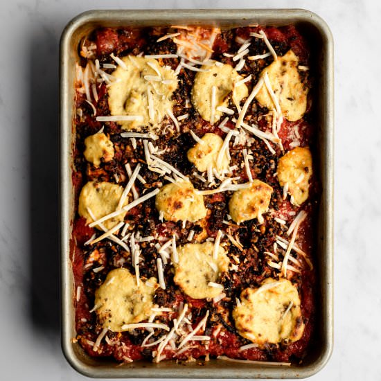 Best Whole30 Vegetarian Lasagna - Recipe photo by themindfulhapa