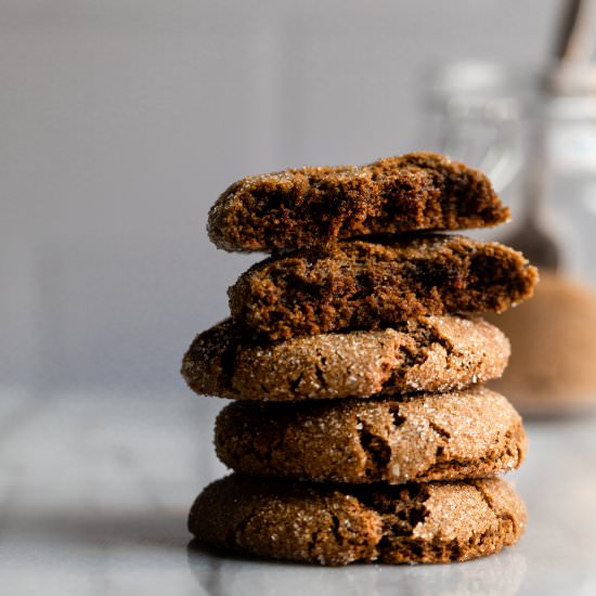Paleo Soft Ginger Cookies - Recipe photo by themindfulhapa