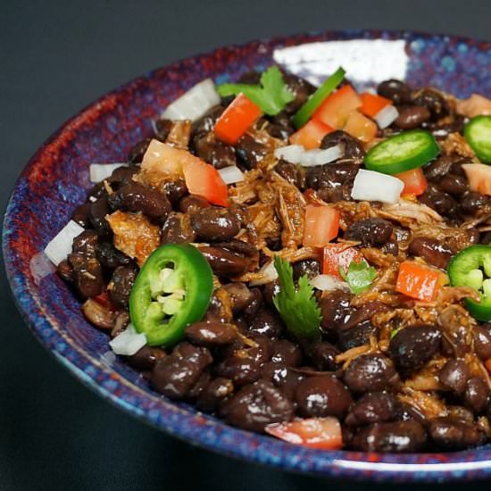 Instant Pot Black Bean and Barbacoa - Recipe photo by Venturists