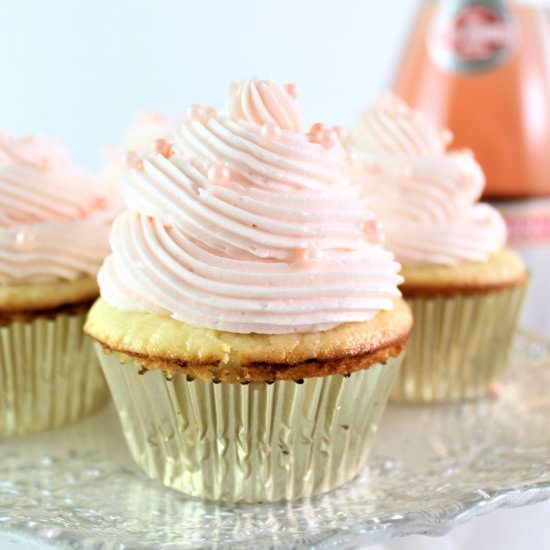 Gluten Free Champagne Cupcakes - Recipe photo by letthemeatgfcake