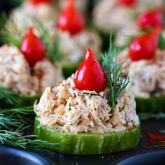 Crab Salad Appetizers - Recipe photo by mantitlement
