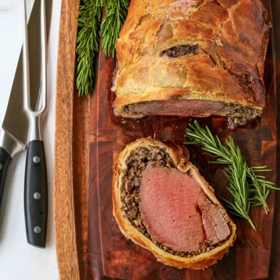 Beef Wellington - Recipe photo by mantitlement
