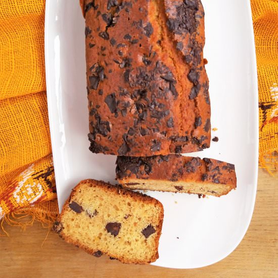 Orange Chocolate Chip Bread - Recipe photo by Lekcjewkuchni