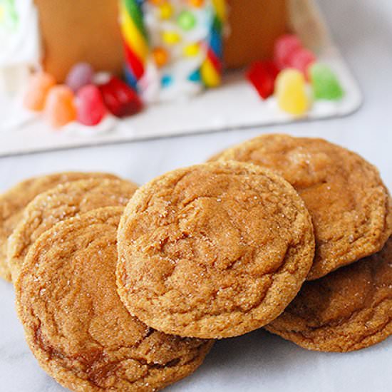 Gingerbread snickerdoodles - Recipe photo by evabakes