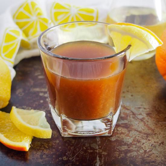 Amaro limoncello cocktail - Recipe photo by carolinescooking
