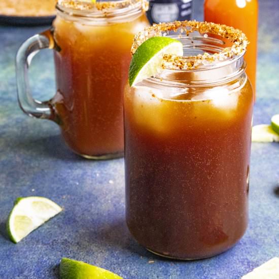 Michelada - Recipe photo by ChiliPepperMadness