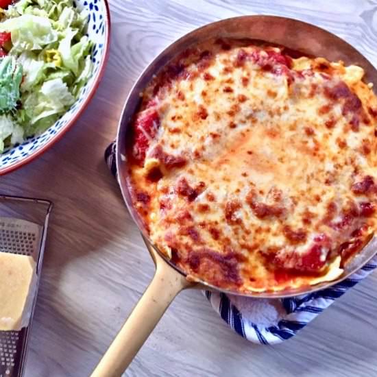 Ravioli Lasagna - Recipe photo by Kitchengetaway