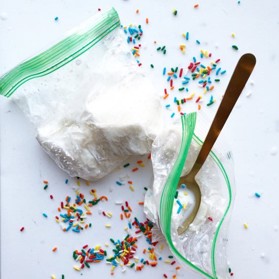 Ice Cream In A Bag for Kids - Recipe photo by MoreMomma