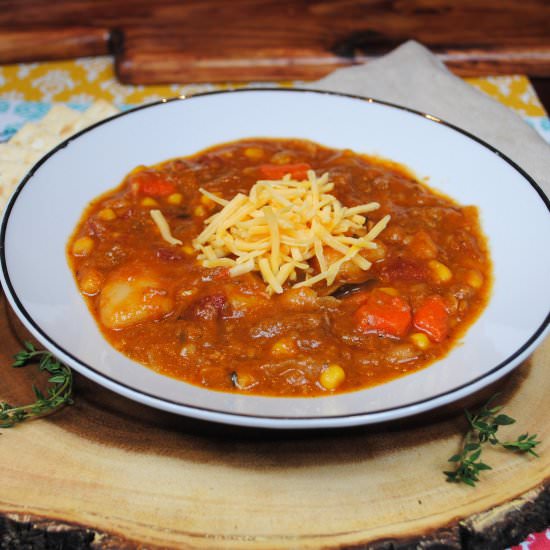Instant Pot Vegetable Beef Stew - Recipe photo by vittlesandvinos