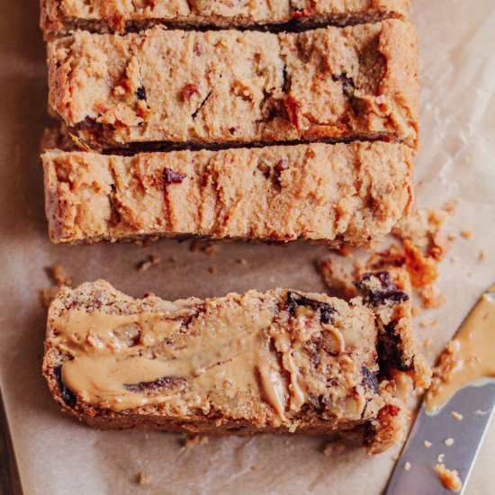 Chocolate Chip Tahini Loaf - Recipe photo by healthienut