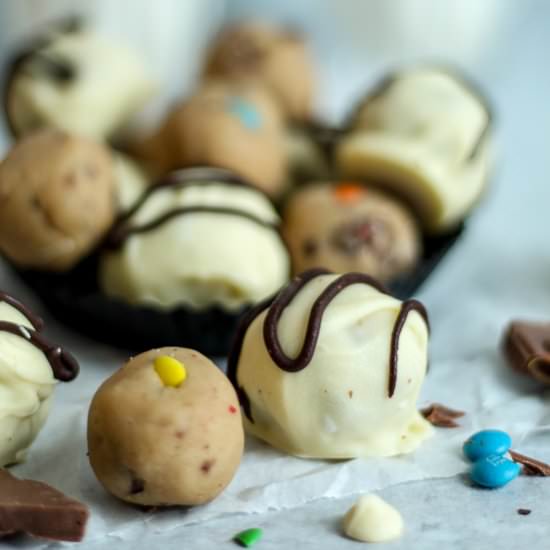 Cookie Dough Truffles - Recipe photo by parsleyandicing
