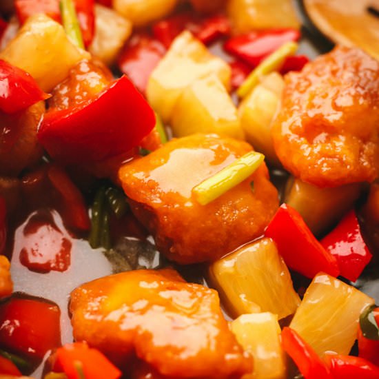 Sweet and Sour Chicken Recipe - Recipe photo by MunchkinTime