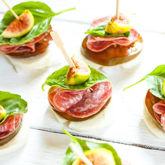 Fig Appetizers Three Ways - Recipe photo by Fitty Foodlicious