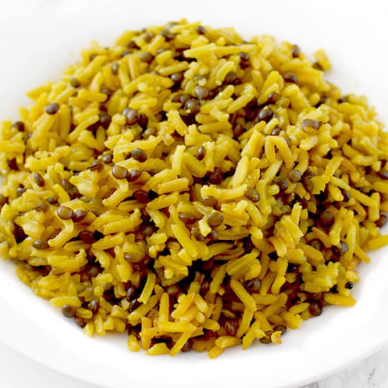 Mujadara - Recipe photo by The Taste of Kosher