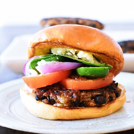 Best Black Bean Burgers - Recipe photo by Elke living