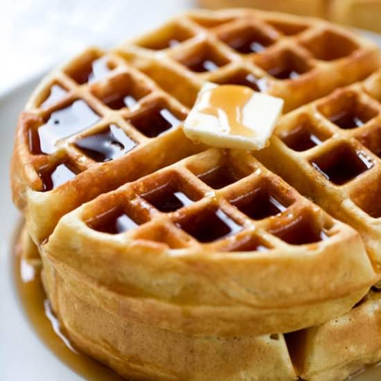 Homemade Waffle Recipe - Recipe photo by AllThingsMamma