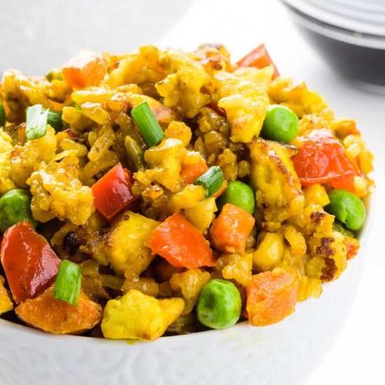 Easy Vegan Fried Rice - Recipe photo by NamelyMarly