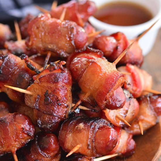 Bacon Wrapped Little Smokies - Recipe photo by WillCookForSmiles