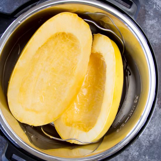 Instant Pot Spaghetti Squash - Recipe photo by healthy instant pot recipes