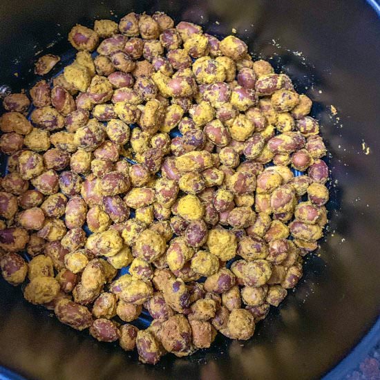 Air Fryer Masala Peanuts - Recipe photo by EasycookingwithMolly