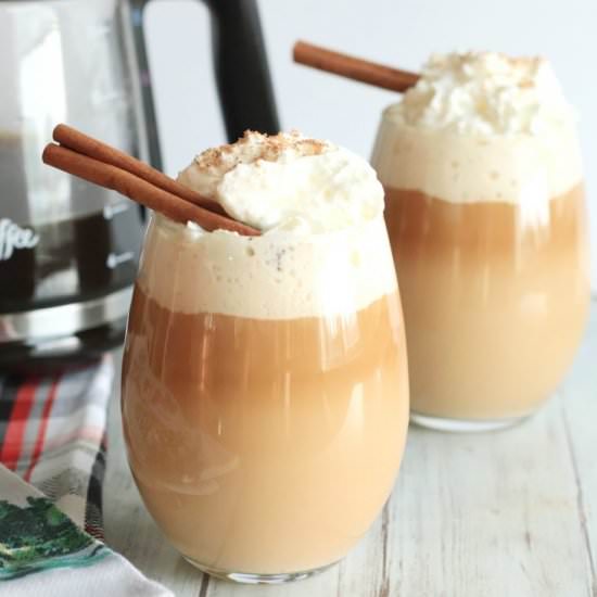 Cinnamon Eggnog Coffee - Recipe photo by Carefree Mermaid