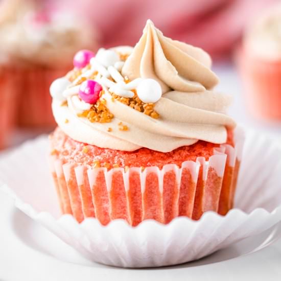 Pink Champagne Cupcakes - Recipe photo by kickassbaker