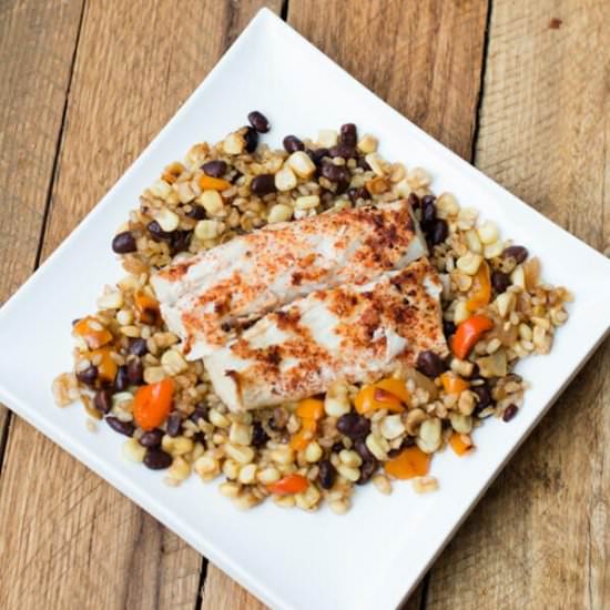 Citrus Alaskan Halibut - Recipe photo by sweetbasil