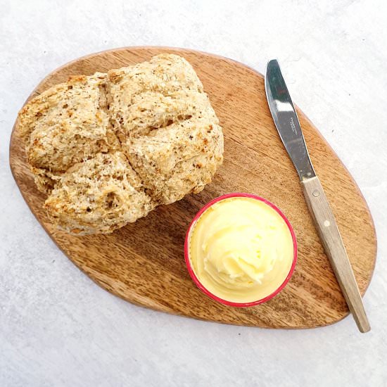 Chilli & Oregano Soda Bread - Recipe photo by FeastGloriousFeast
