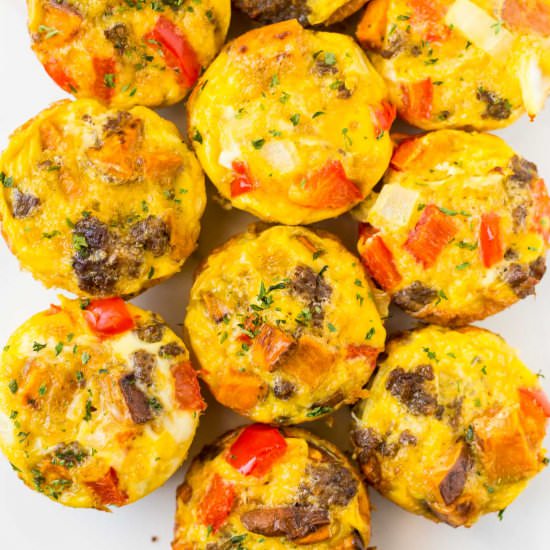 Healthy Egg Breakfast Muffins - Recipe photo by thehealthyconsultant