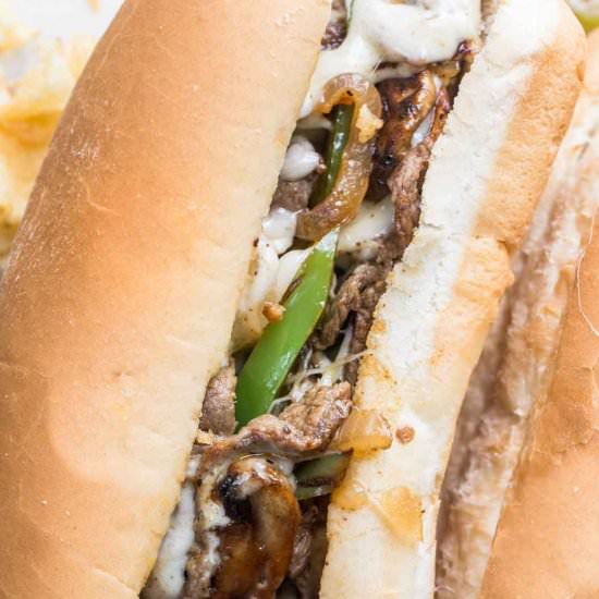 Philly Cheesesteak Sandwich - Recipe photo by ValentinasCorner