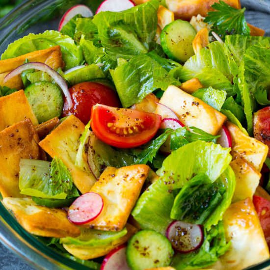 Fattoush Salad - Recipe photo by dinneratthezoo