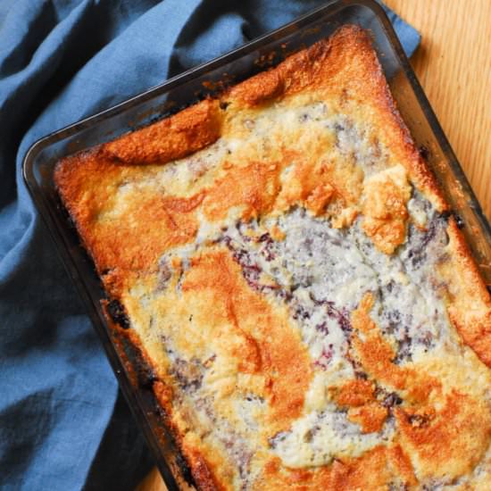 AUNT DEBBIE’S BLACKBERRY COBBLER - Recipe photo by aducksoven